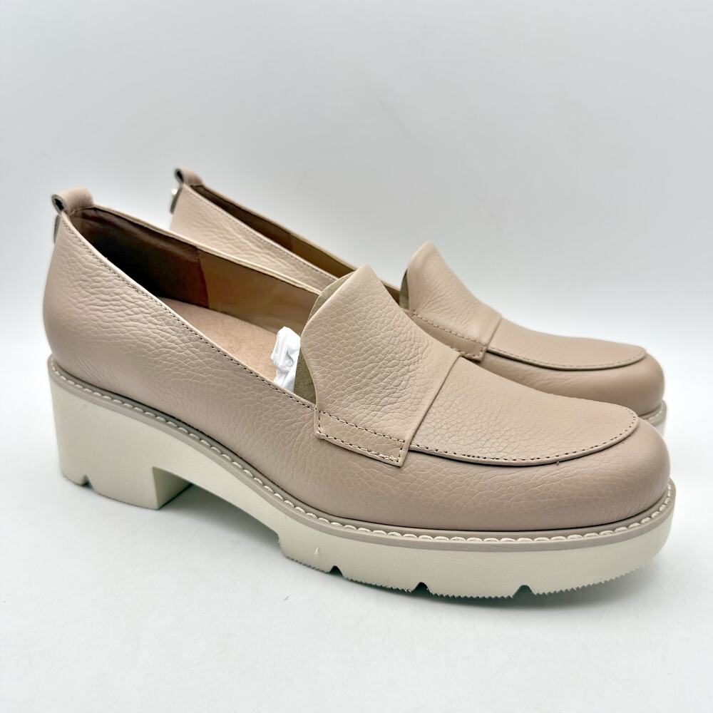 Naturalizer Womens Darry Loafers US 8 M EU 38.5 Blush Leather EUC - Picture 4 of 13